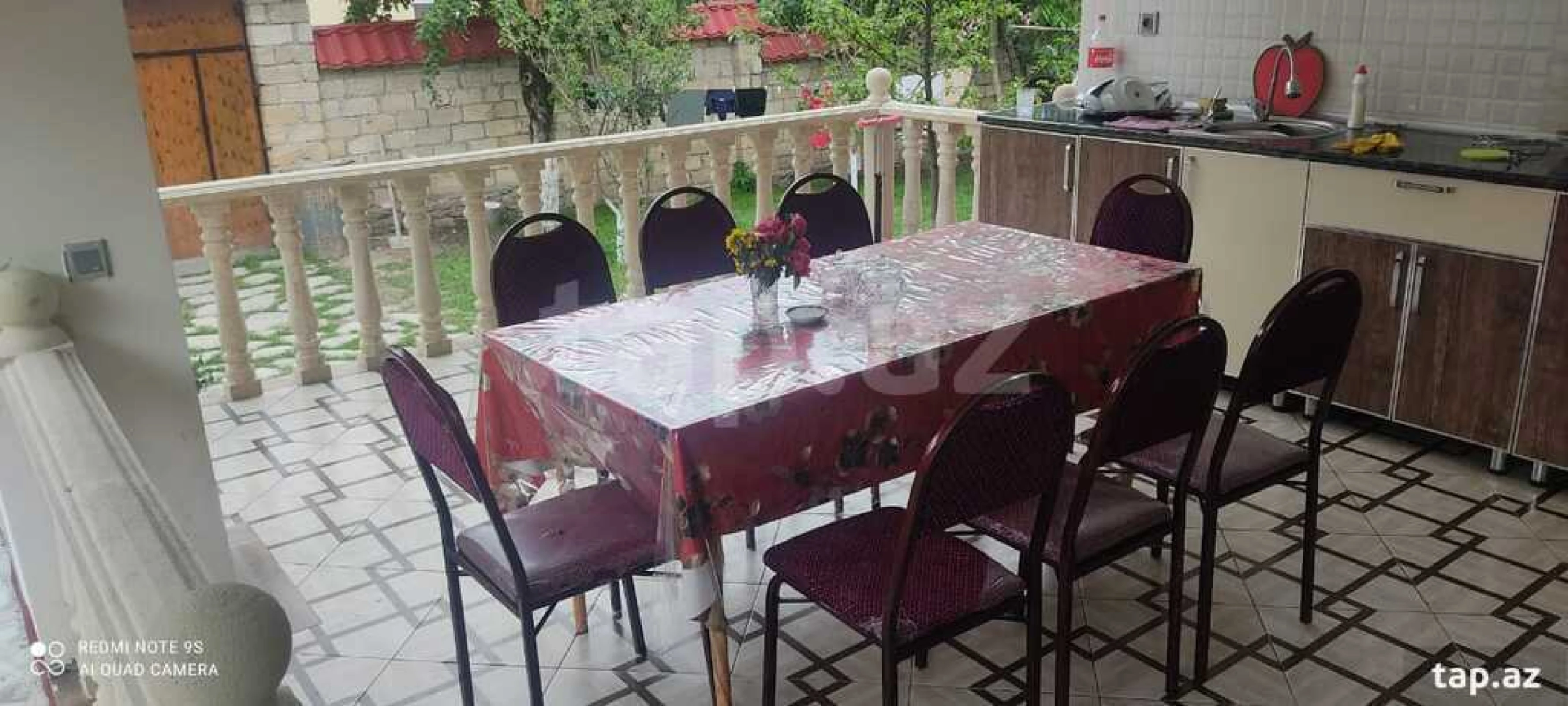 Kirayə verilir 4 otaqlı həyət evi