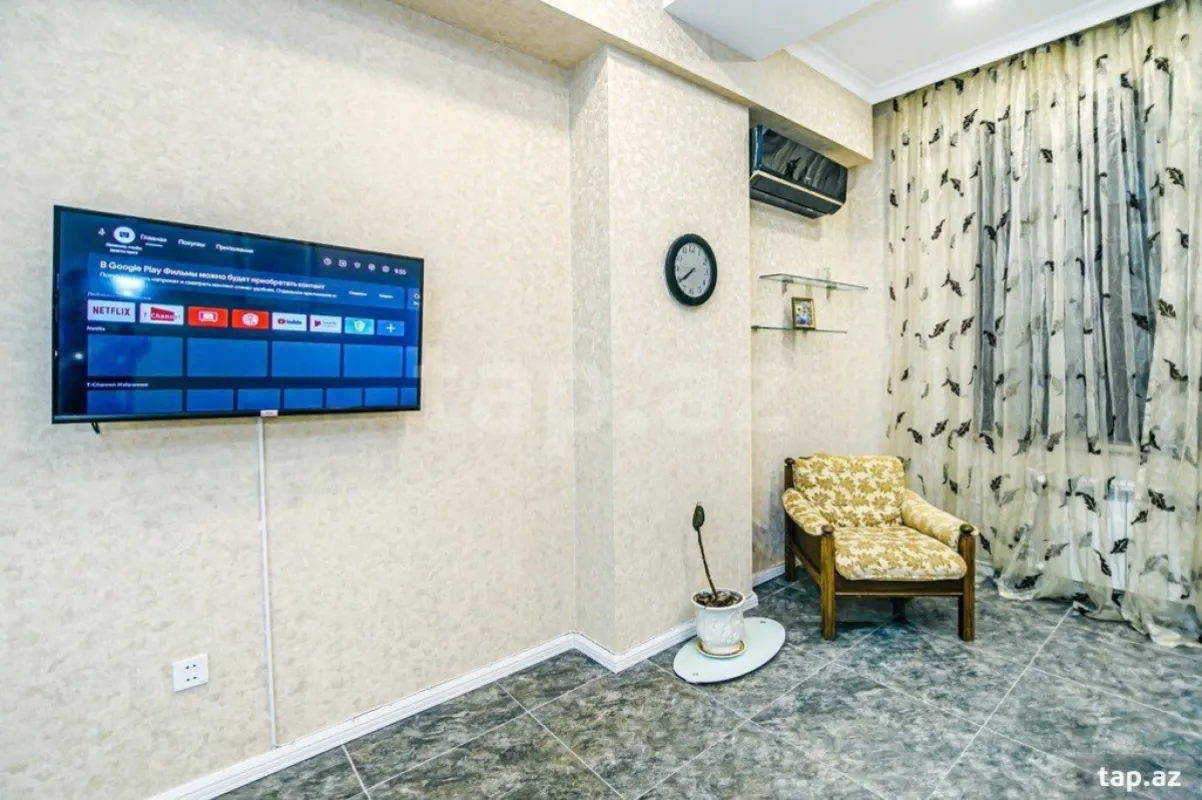 Kirayə verilir 2 otaqlı yeni tikili 100 m²