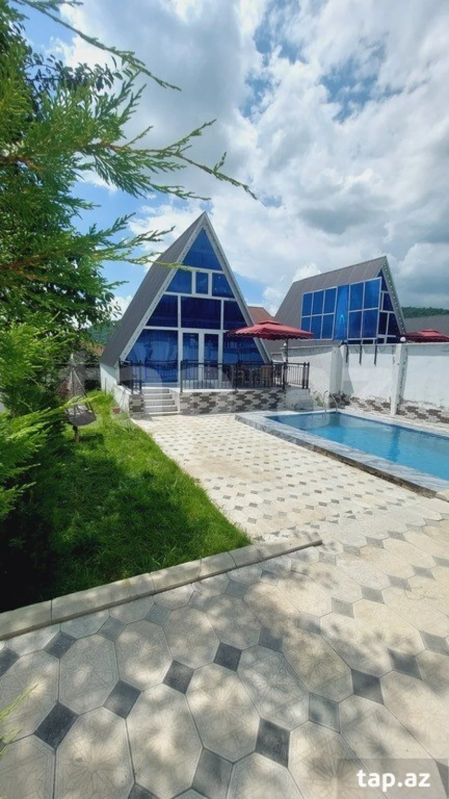 Kirayə verilir 3 otaqlı həyət evi