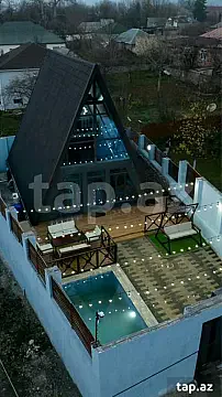 Kirayə verilir 4 otaqlı həyət evi 180 m² — Qəbələ 4 otaq 180.00 m²