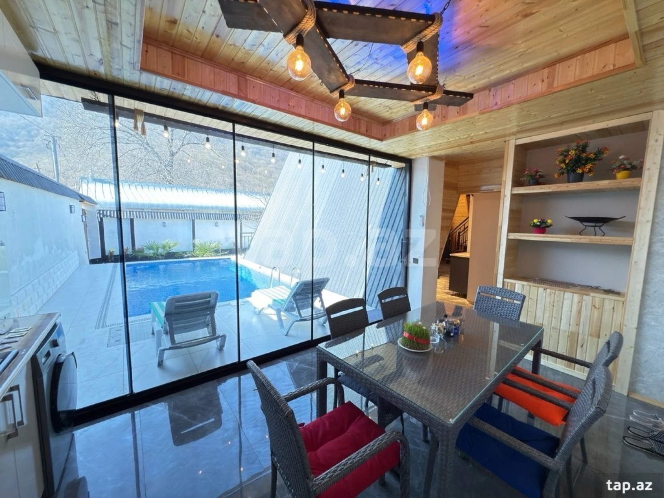 Kirayə verilir 4 otaqlı həyət evi