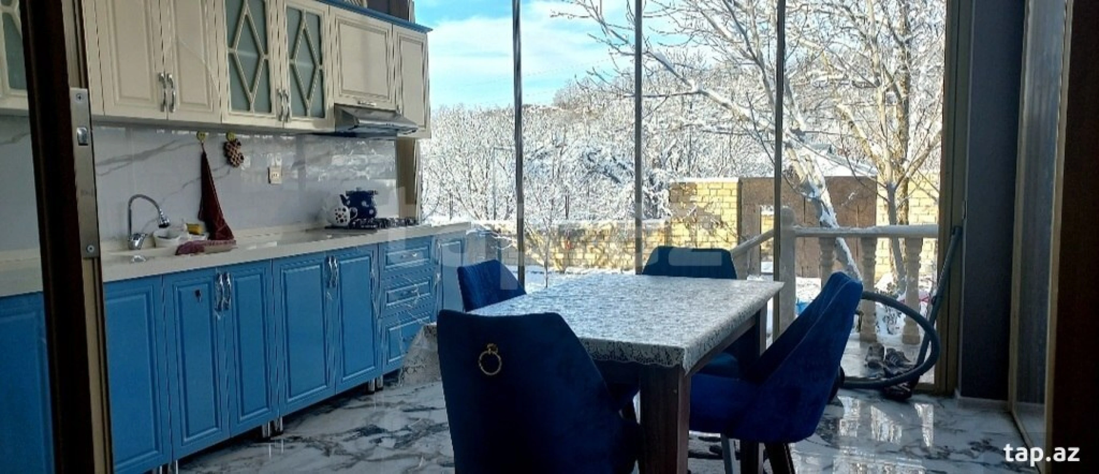 Kirayə verilir 4 otaqlı həyət evi