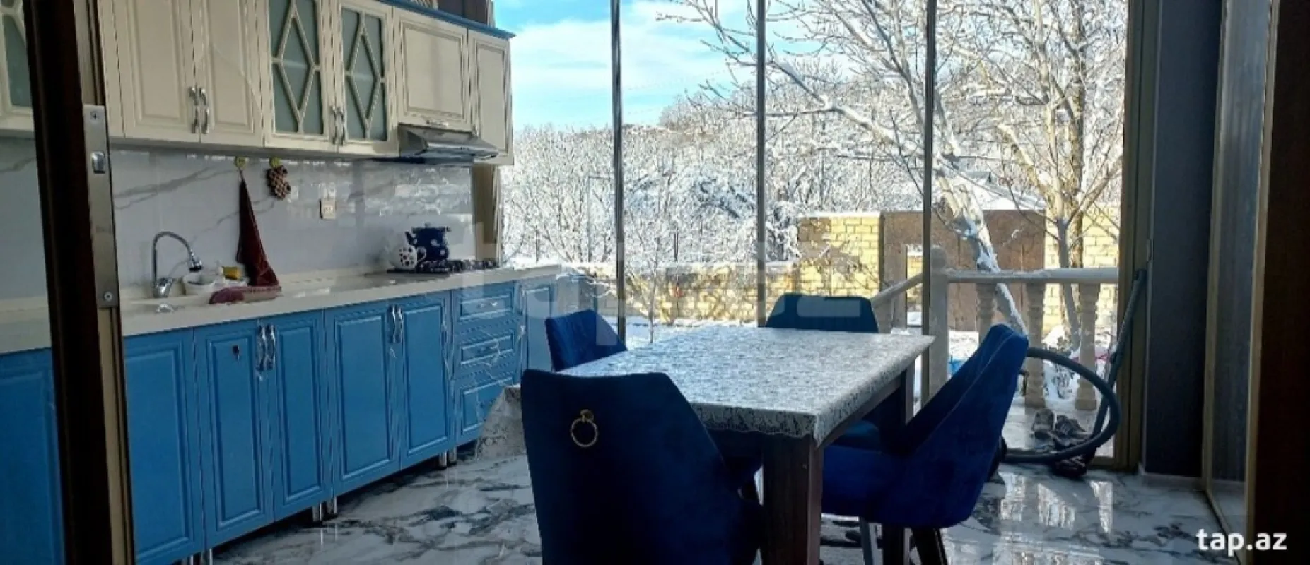 Kirayə verilir 4 otaqlı həyət evi