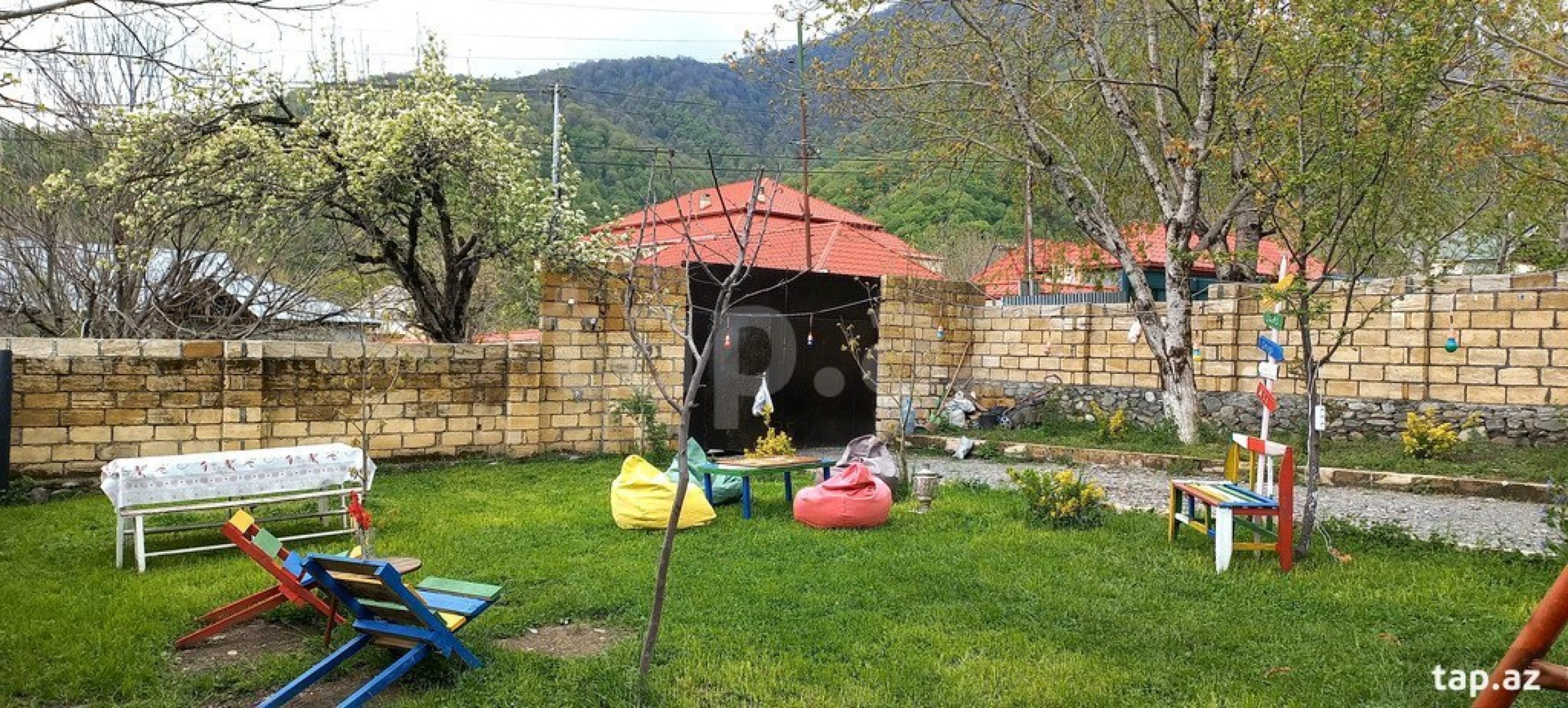 Kirayə verilir 4 otaqlı həyət evi