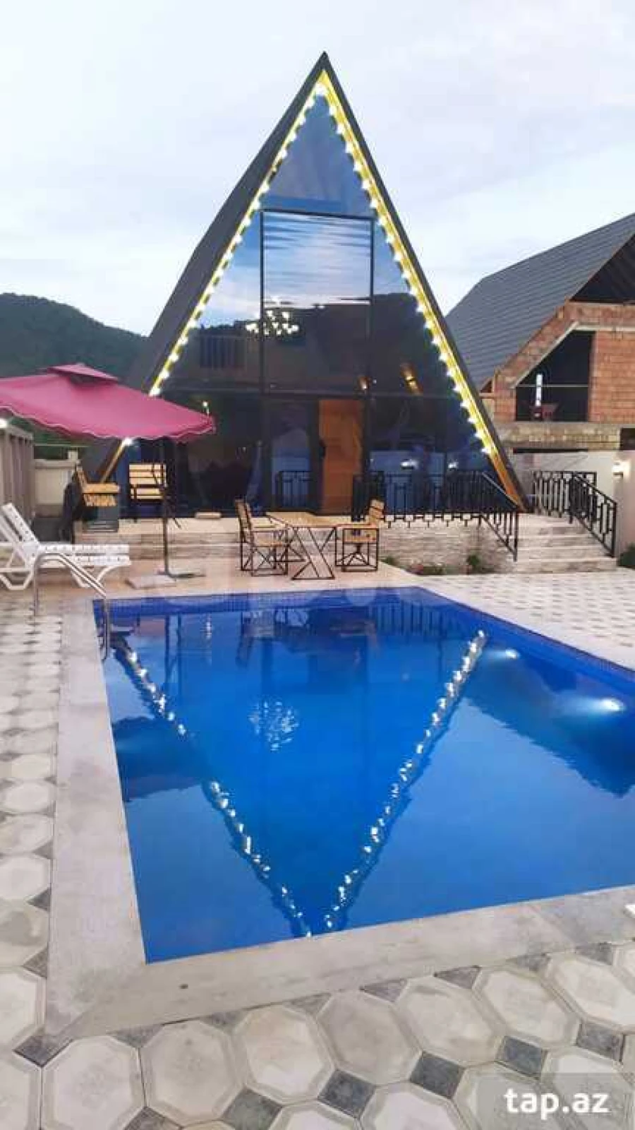 Kirayə verilir 3 otaqlı həyət evi