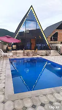 Kirayə verilir 3 otaqlı həyət evi — Qəbələ 3 otaq