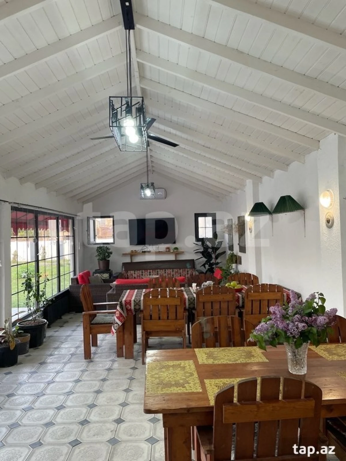 Kirayə verilir 6 otaqlı həyət evi