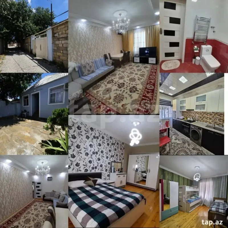 Satılır 3 otaqlı həyət evi 75 m²