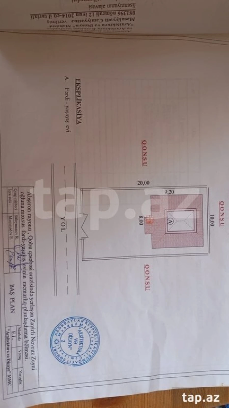 Satılır torpaq sahəsi