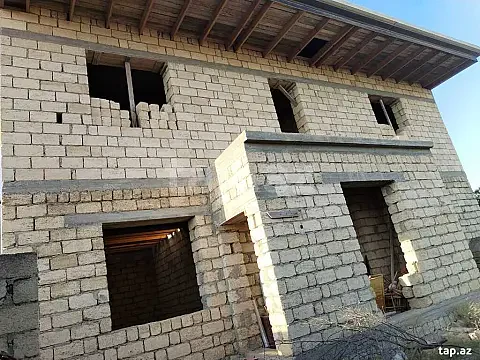 Satılır 7 otaqlı həyət evi 150 m² — Sumqayıt, Saray 7 otaq 150.00 m²