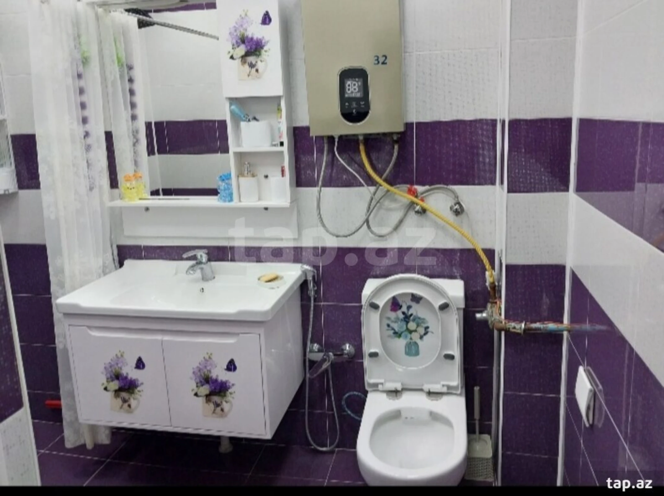 Satılır 3 otaqlı mənzil 76 m²