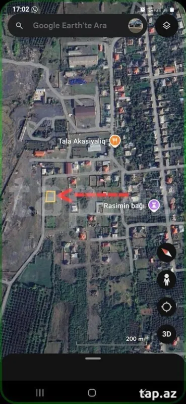 Satılır torpaq sahəsi