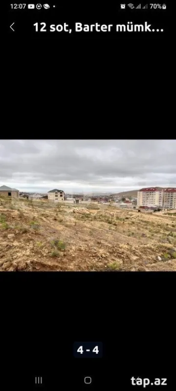 Satılır torpaq sahəsi