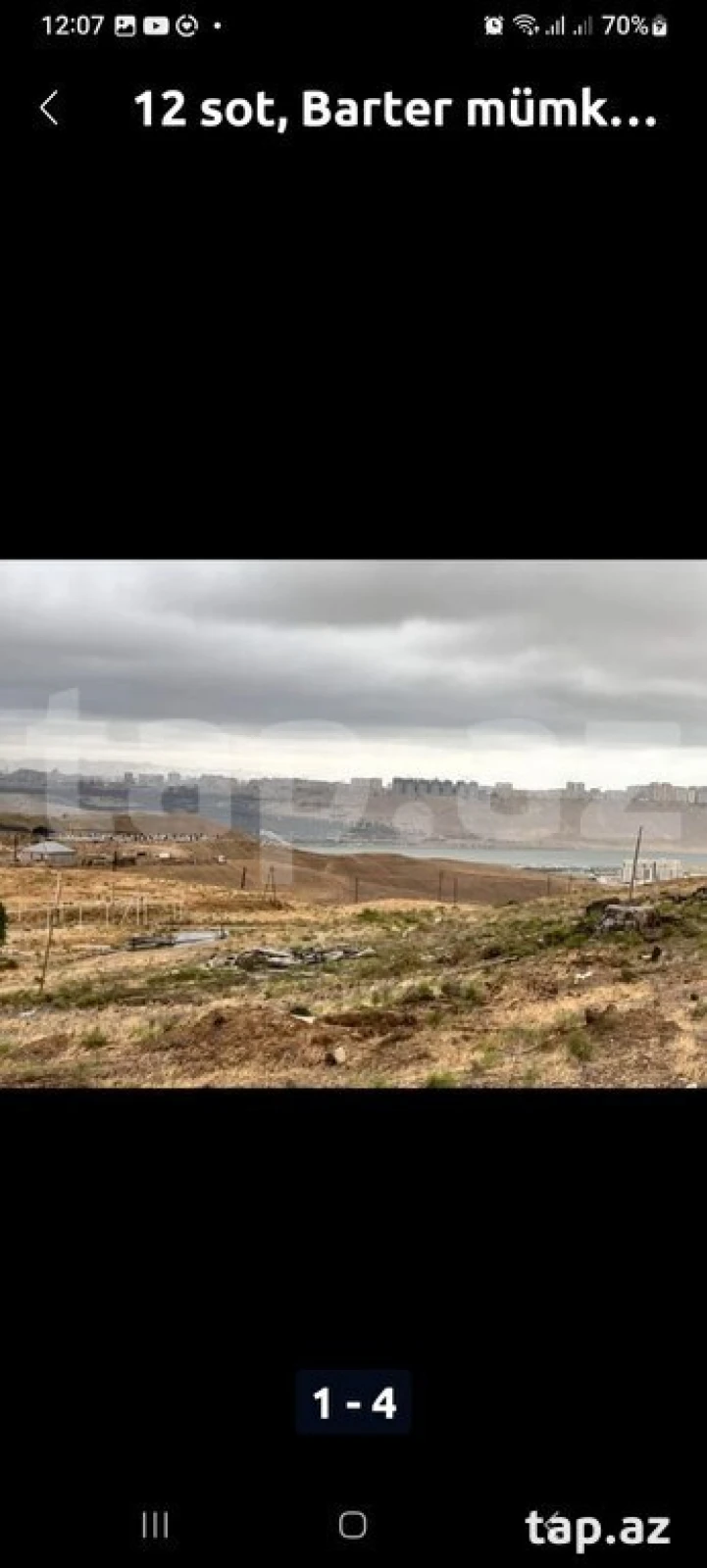 Satılır torpaq sahəsi