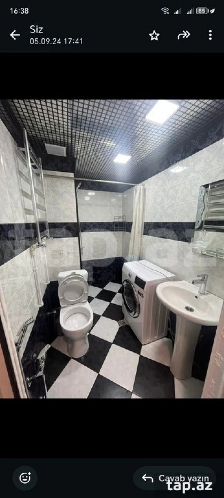 Kirayə verilir 2 otaqlı yeni tikili 85 m²