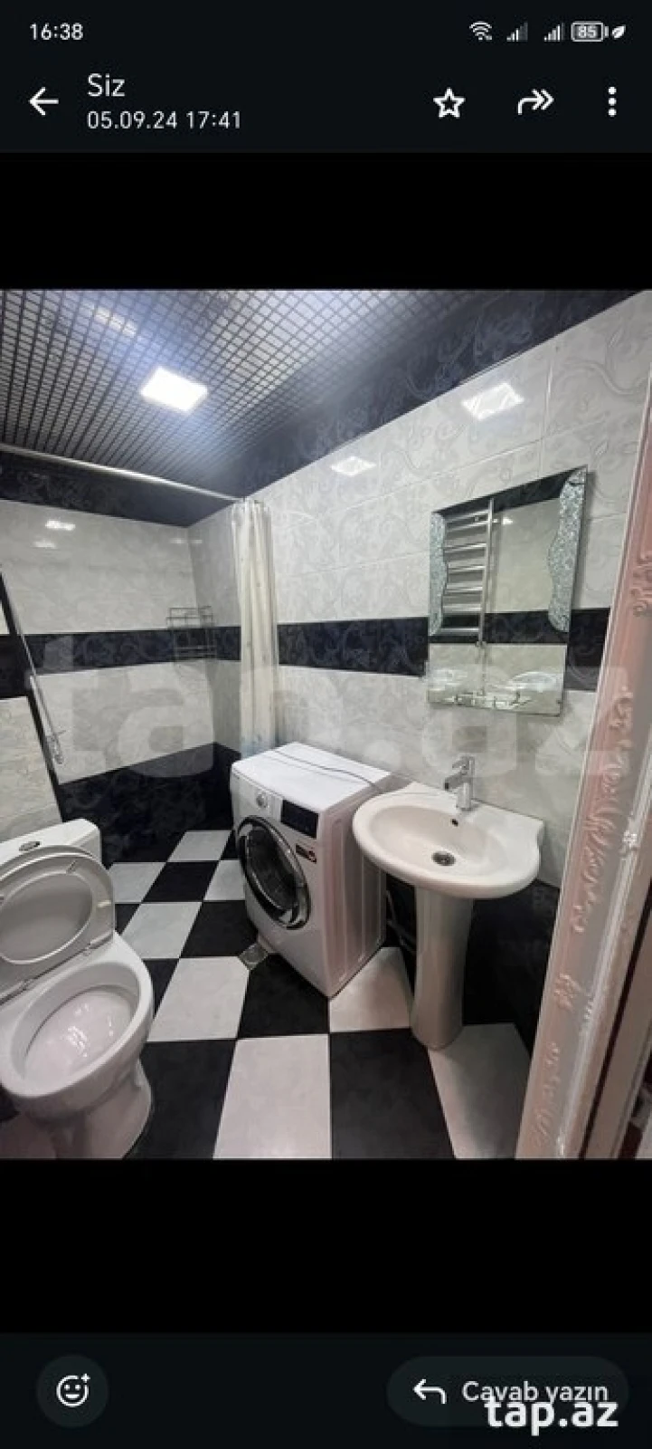 Kirayə verilir 2 otaqlı yeni tikili 85 m²