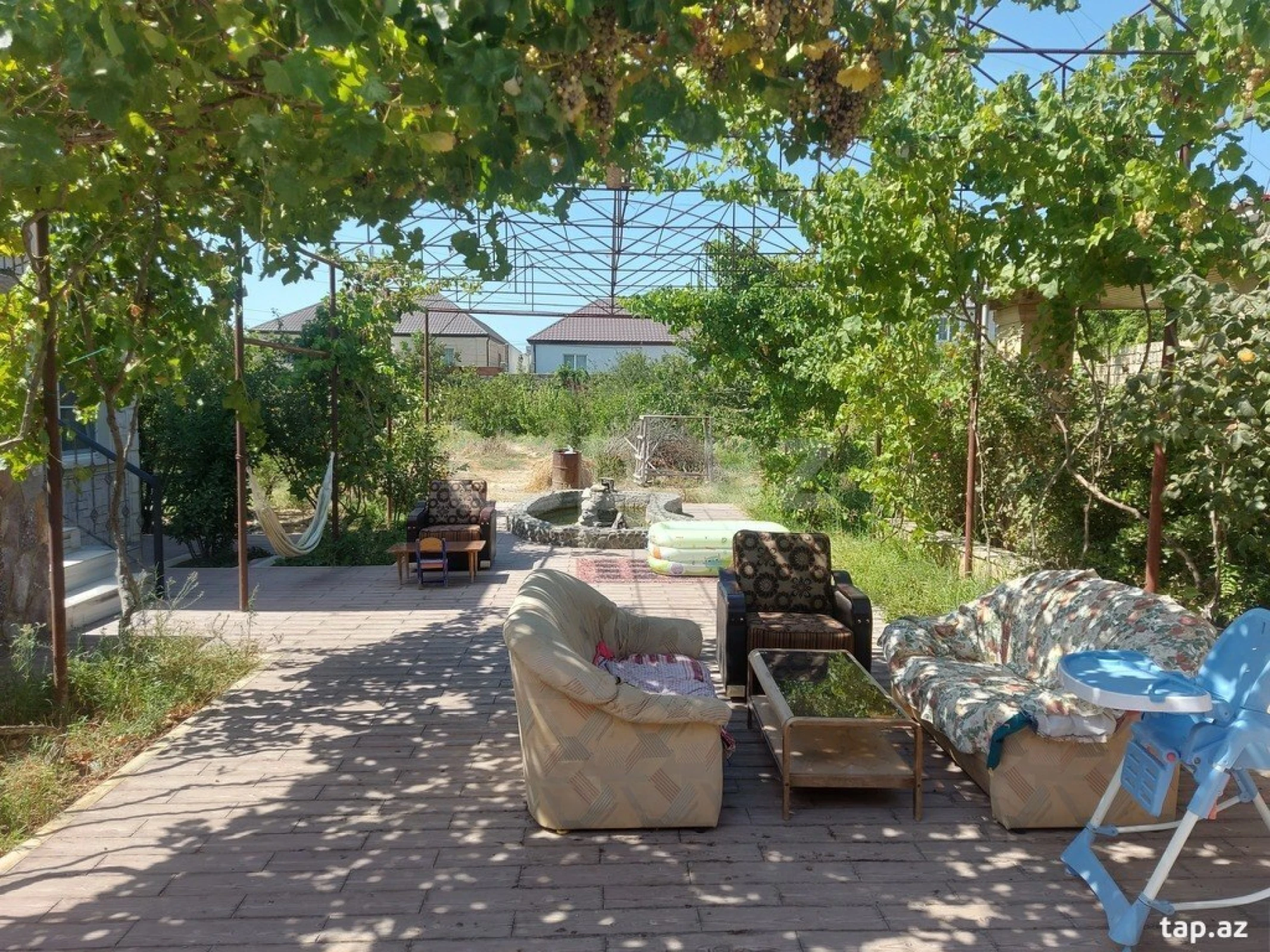 Kirayə verilir 3 otaqlı həyət evi