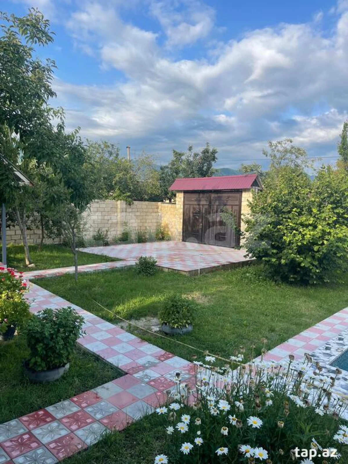 Kirayə verilir 3 otaqlı həyət evi