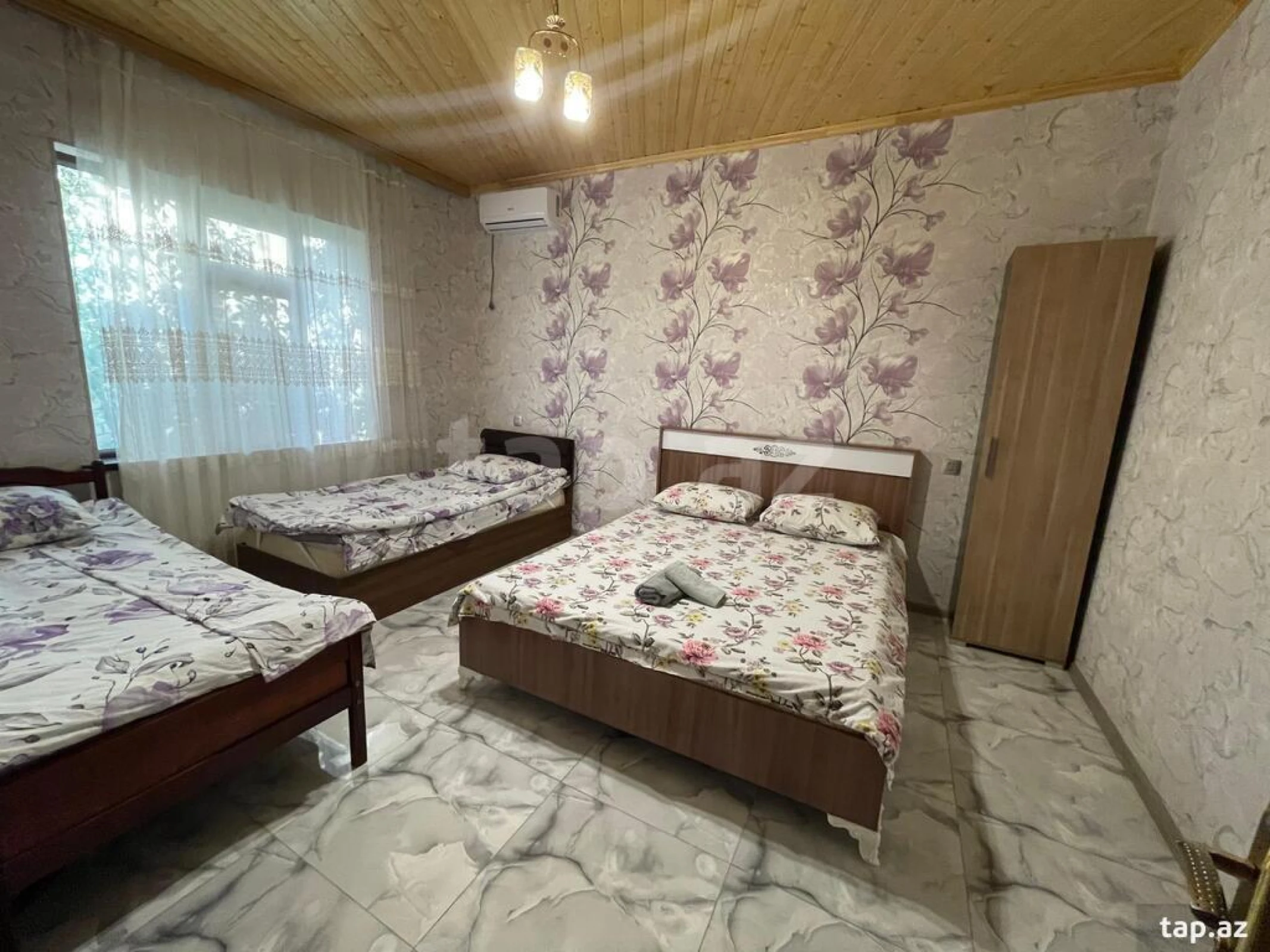 Kirayə verilir 3 otaqlı həyət evi