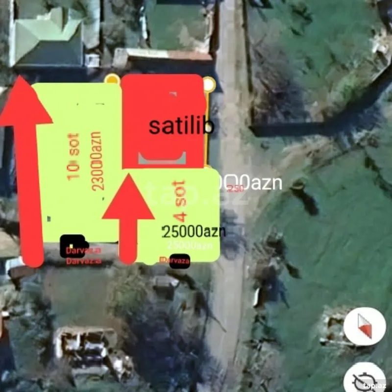 Satılır torpaq sahəsi