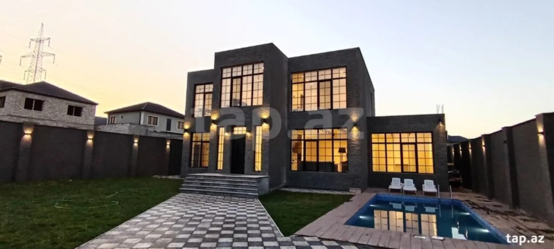 Kirayə verilir 5 otaqlı həyət evi 200 m²