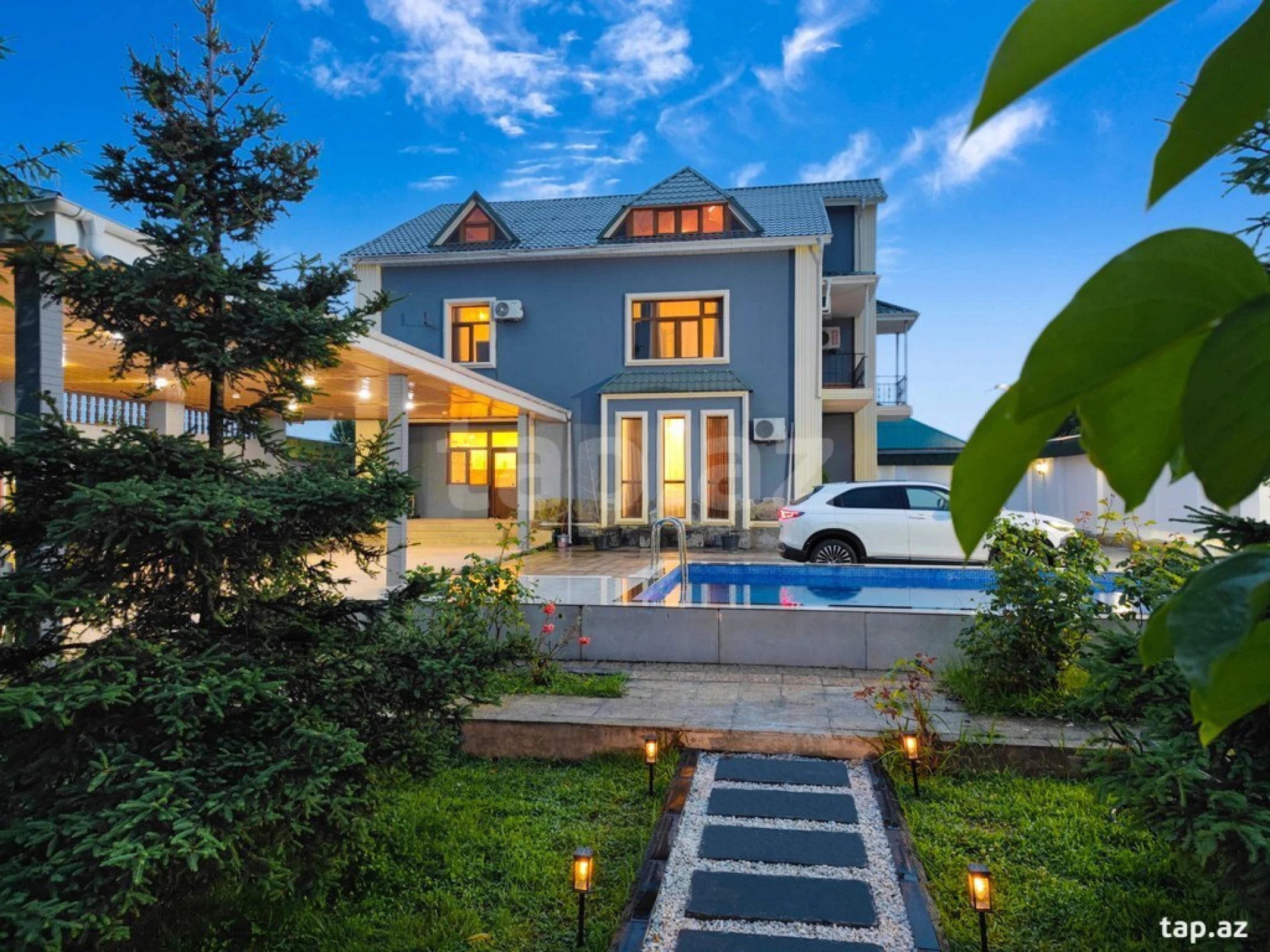 Kirayə verilir 7 otaqlı həyət evi