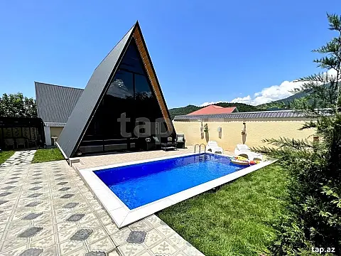 Kirayə verilir 2 otaqlı həyət evi 85 m² — Qəbələ 2 otaq 85.00 m²