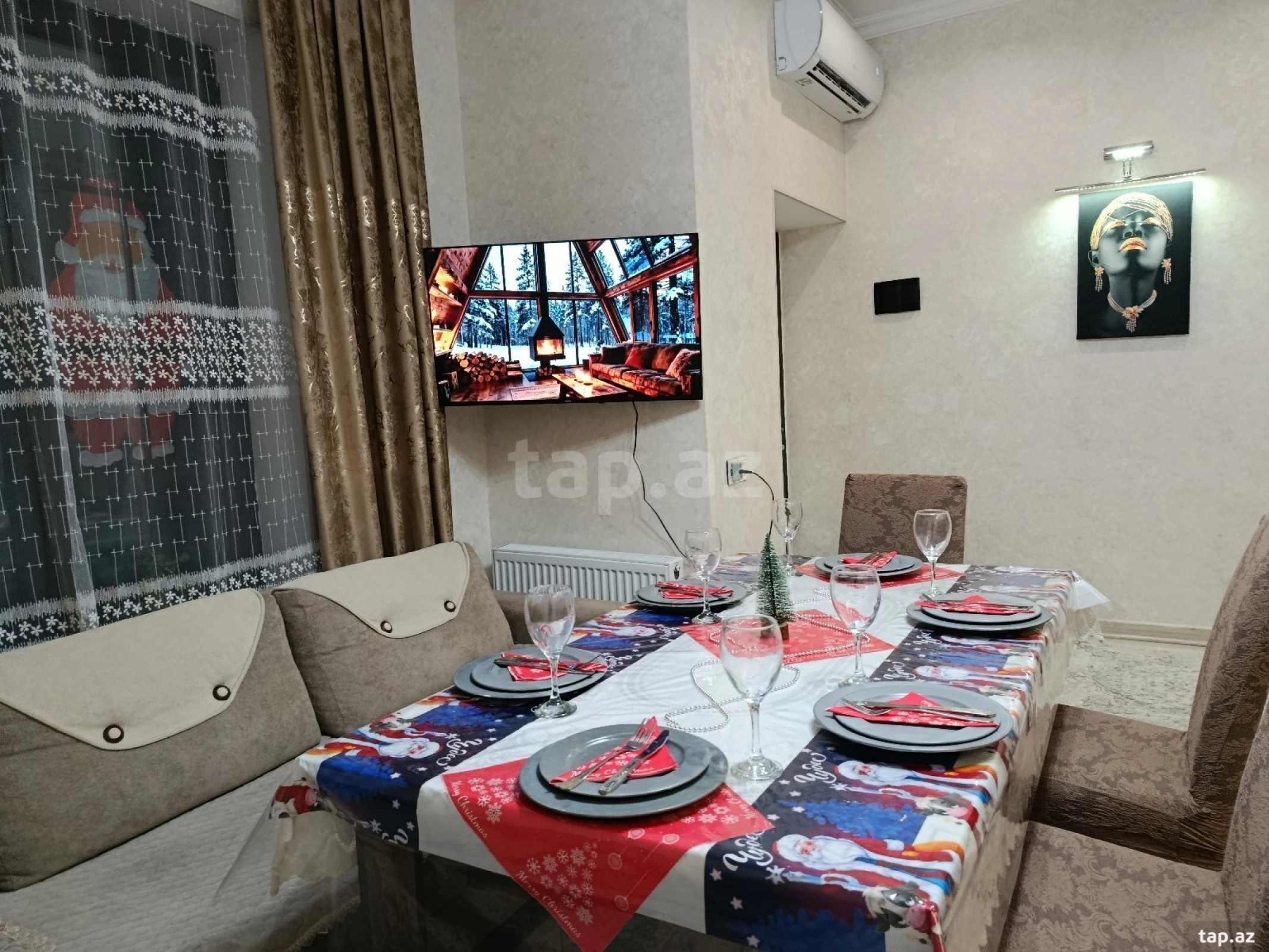 Kirayə verilir 3 otaqlı həyət evi