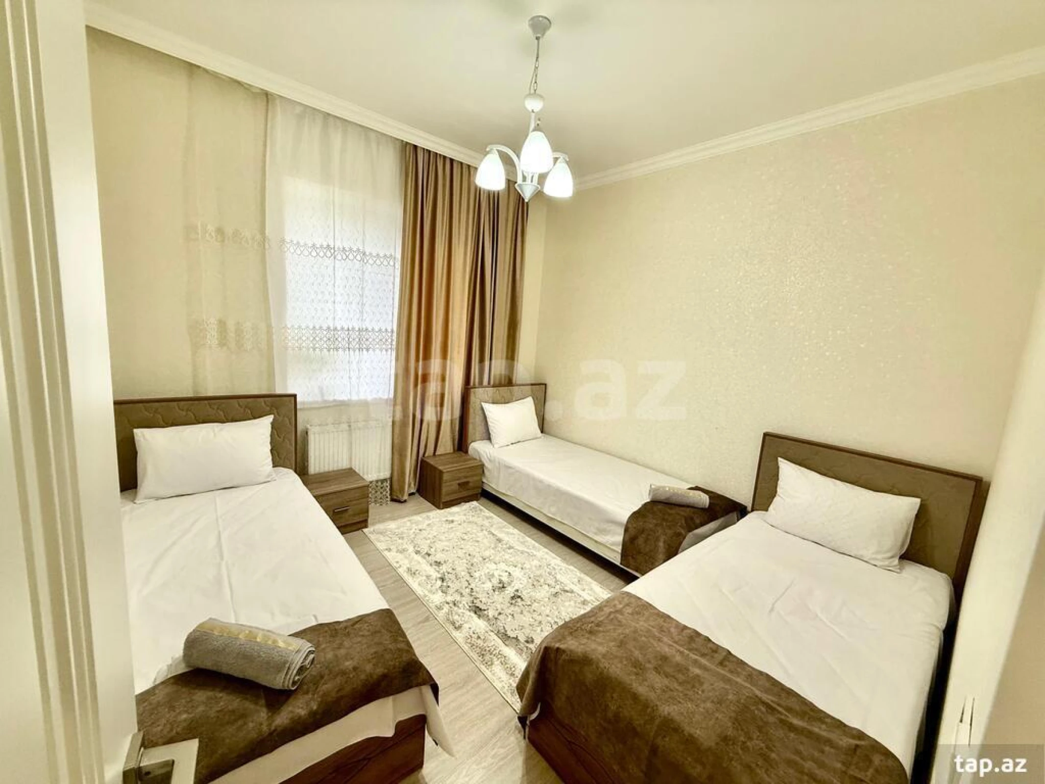 Kirayə verilir 3 otaqlı həyət evi