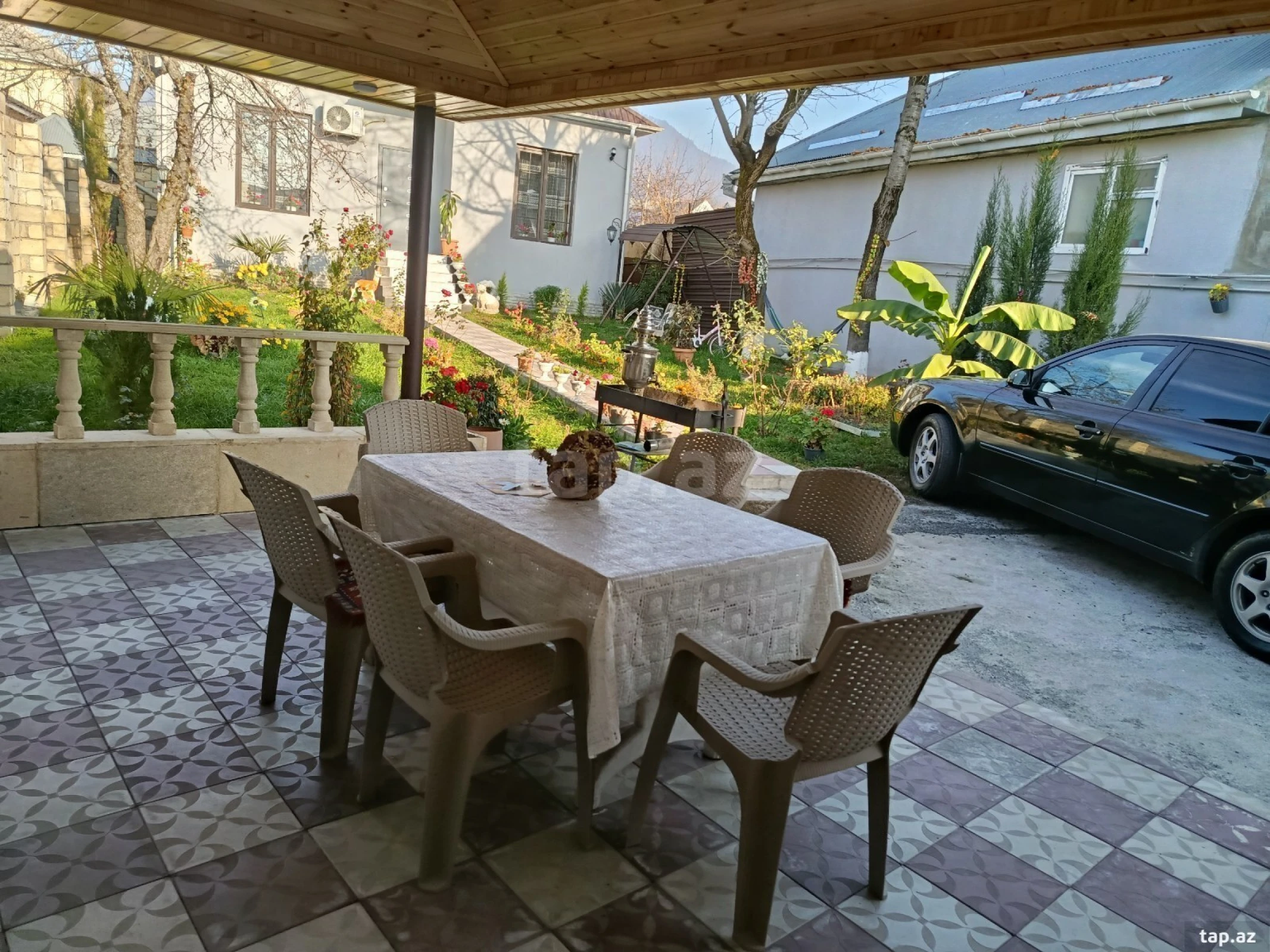 Kirayə verilir 3 otaqlı həyət evi