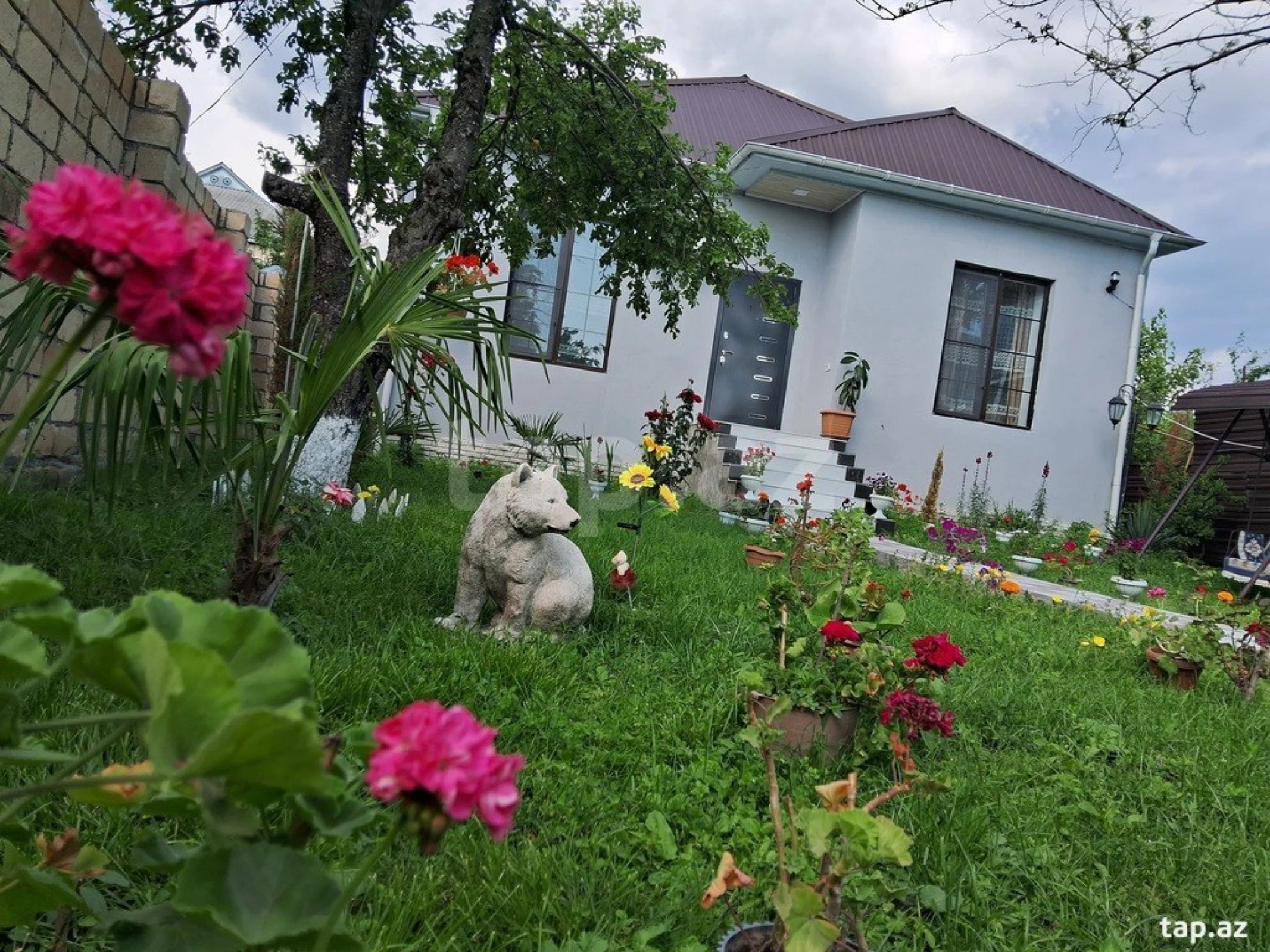 Kirayə verilir 3 otaqlı həyət evi