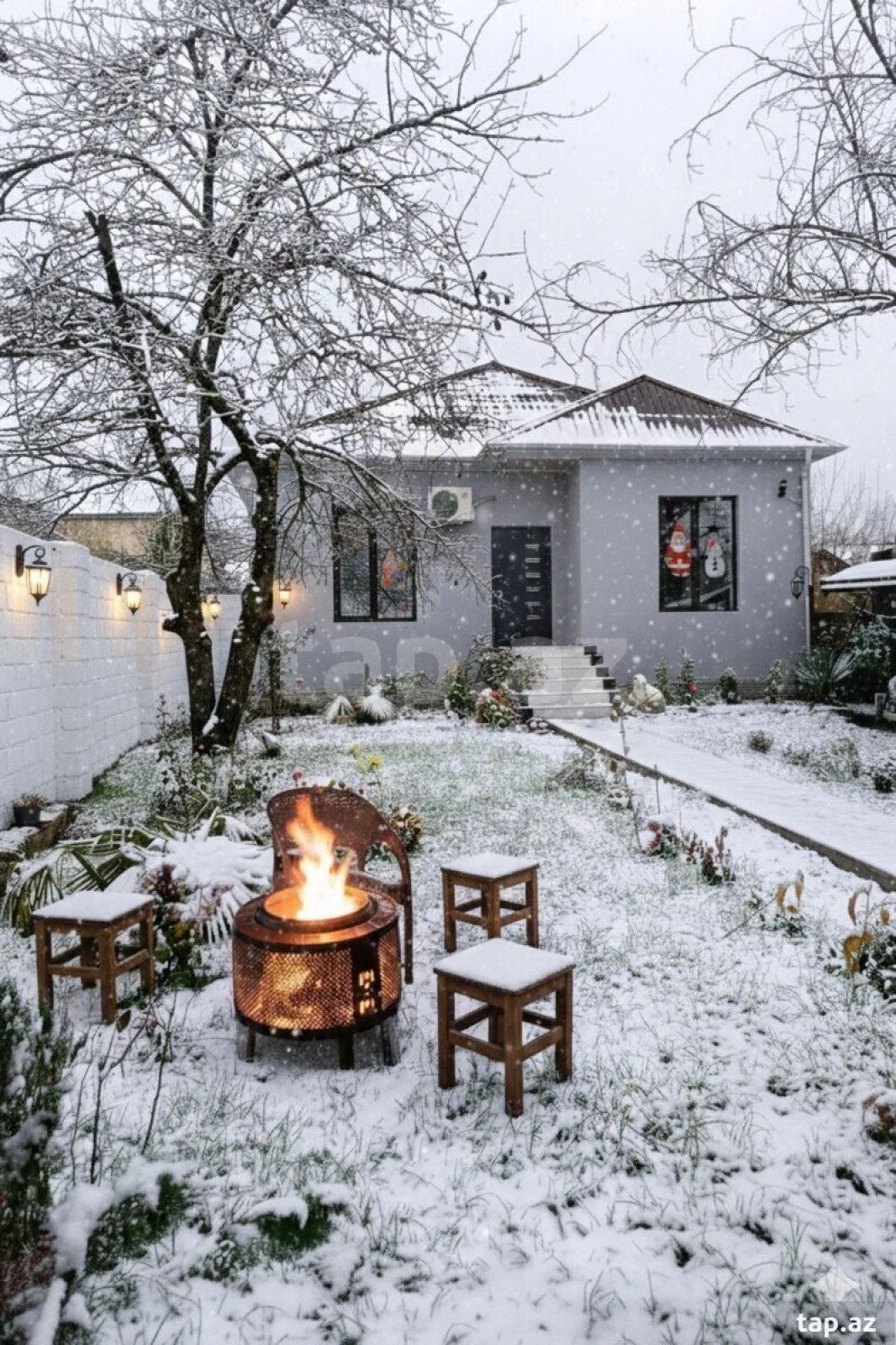 Kirayə verilir 3 otaqlı həyət evi