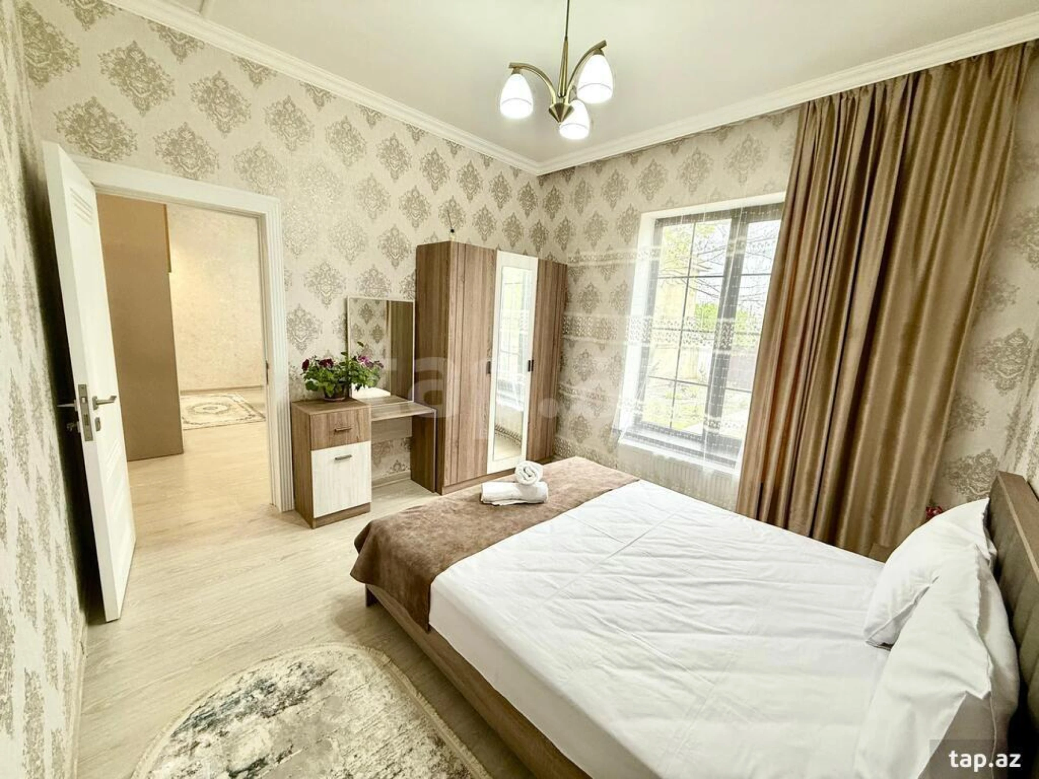 Kirayə verilir 3 otaqlı həyət evi