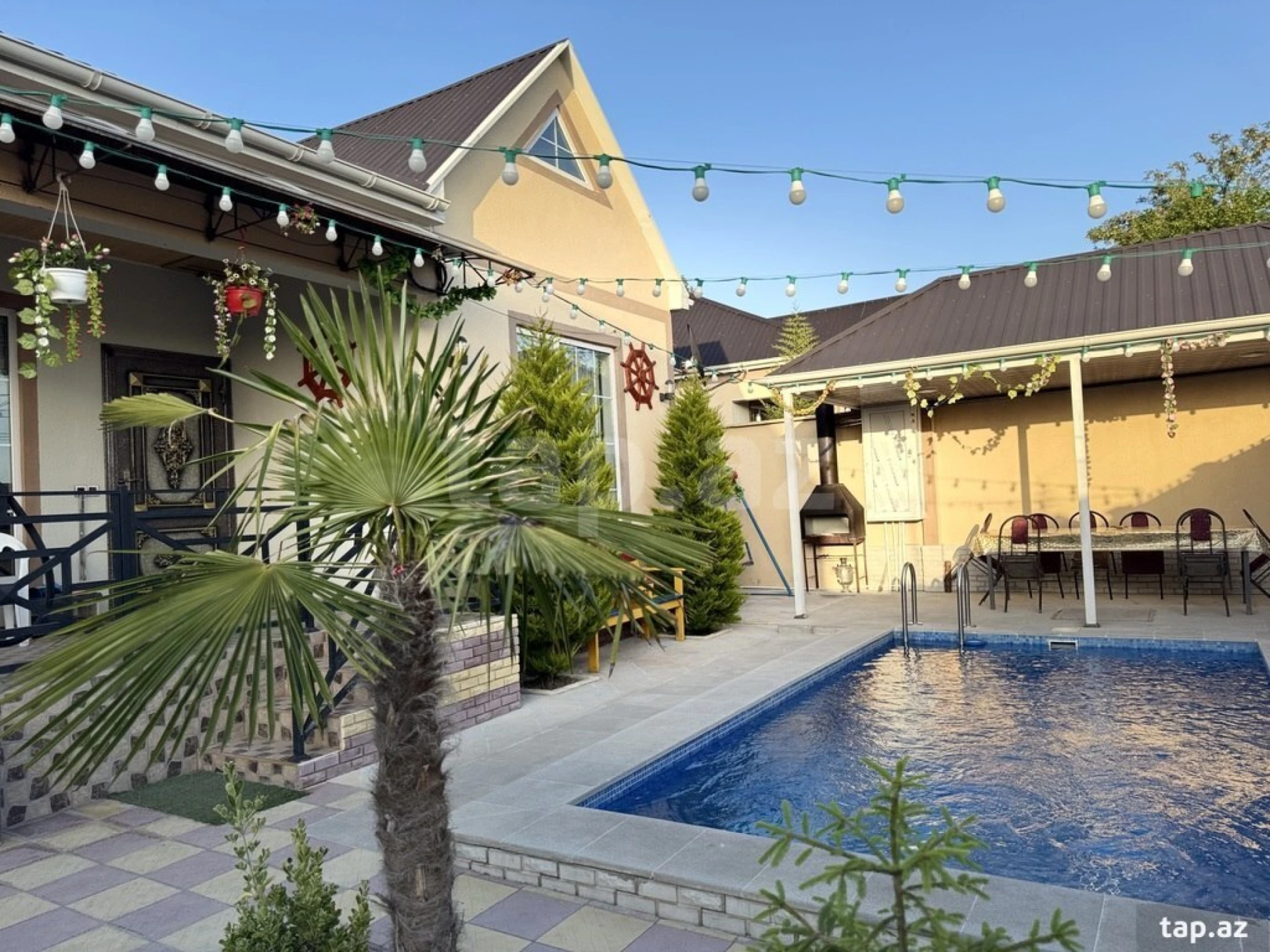 Kirayə verilir 3 otaqlı həyət evi