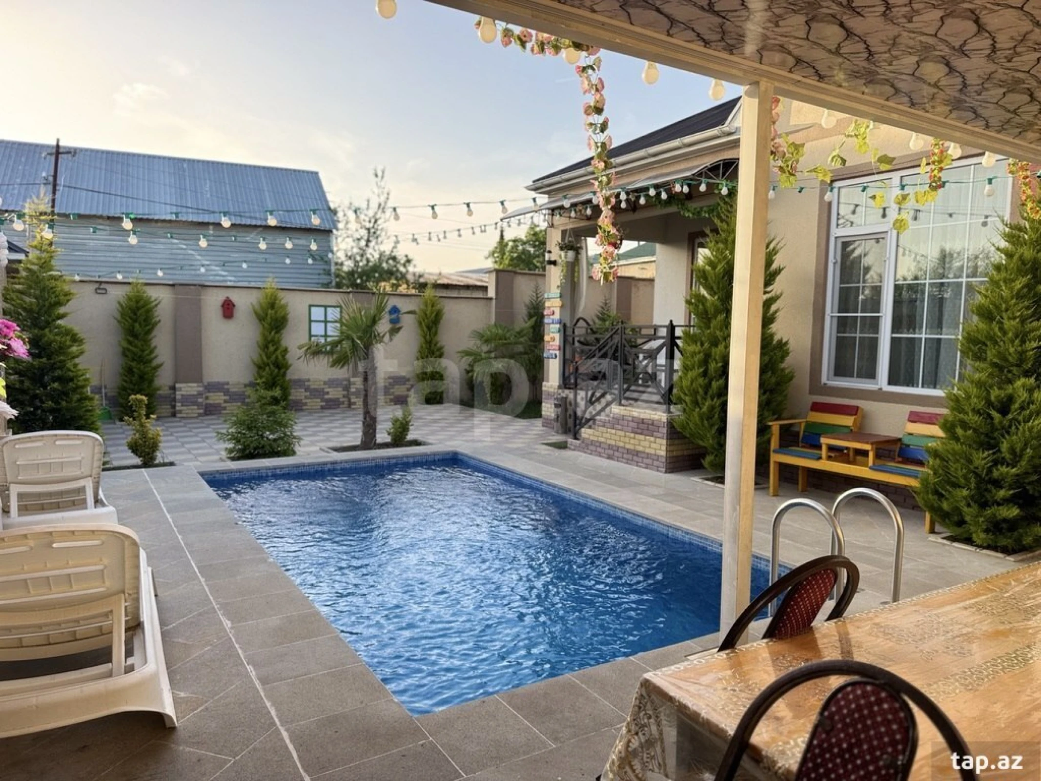 Kirayə verilir 3 otaqlı həyət evi