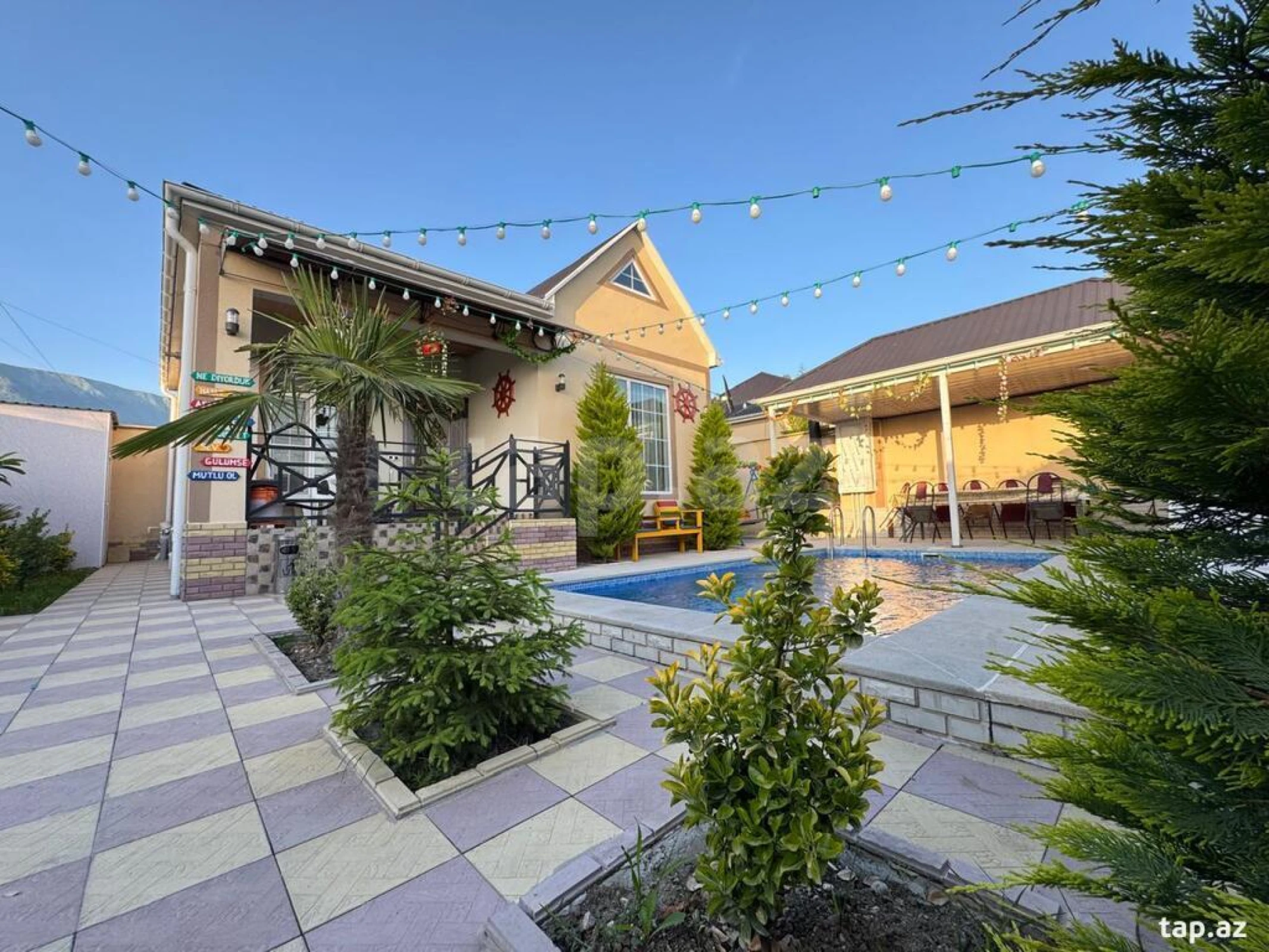 Kirayə verilir 3 otaqlı həyət evi