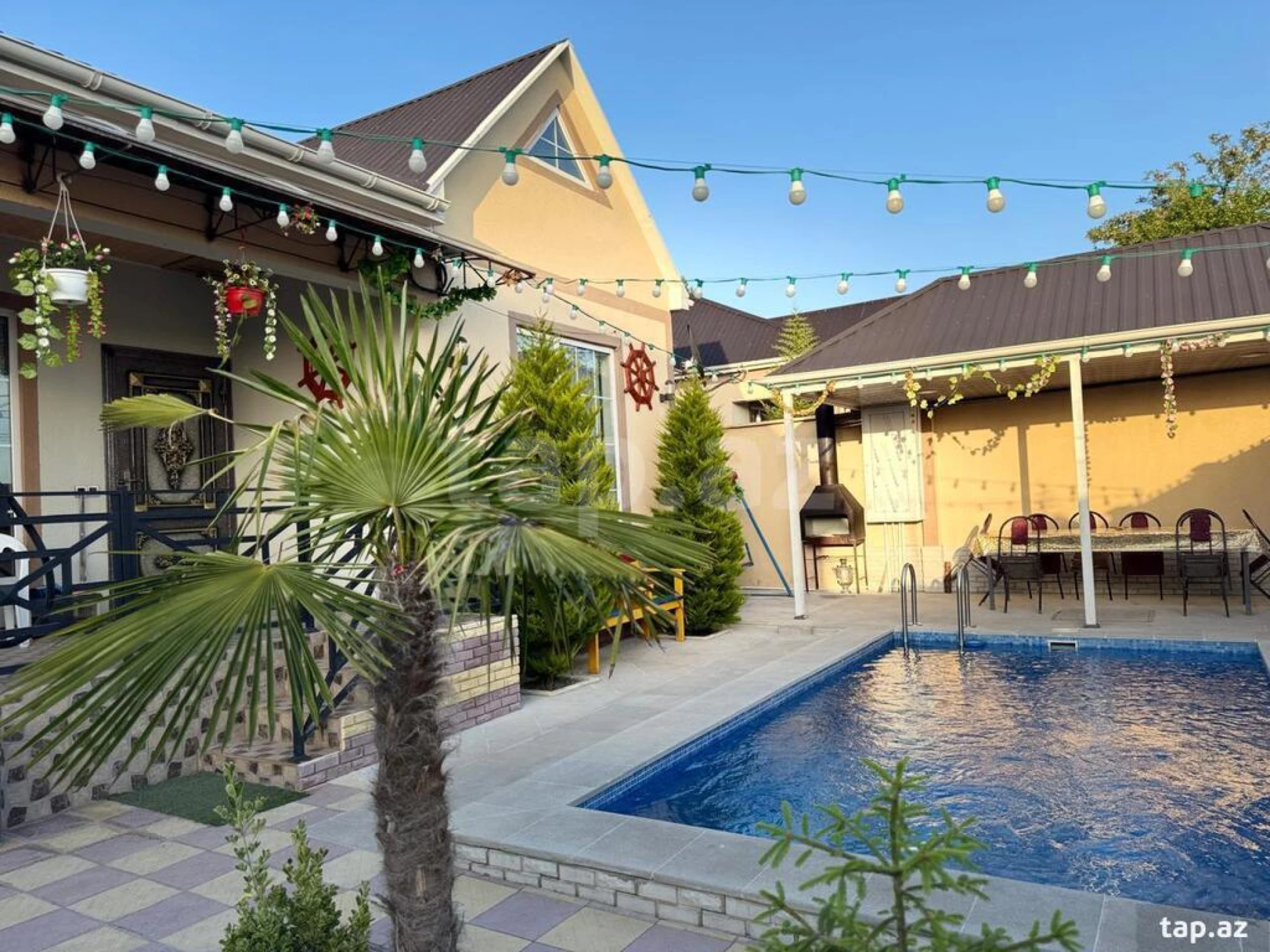 Kirayə verilir 3 otaqlı həyət evi