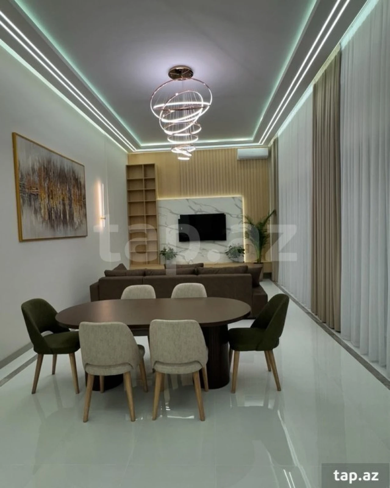 Kirayə verilir 6 otaqlı həyət evi