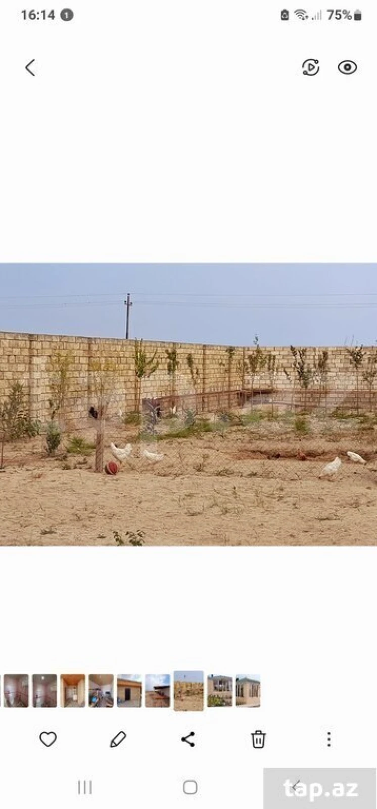 Satılır 1 otaqlı həyət evi