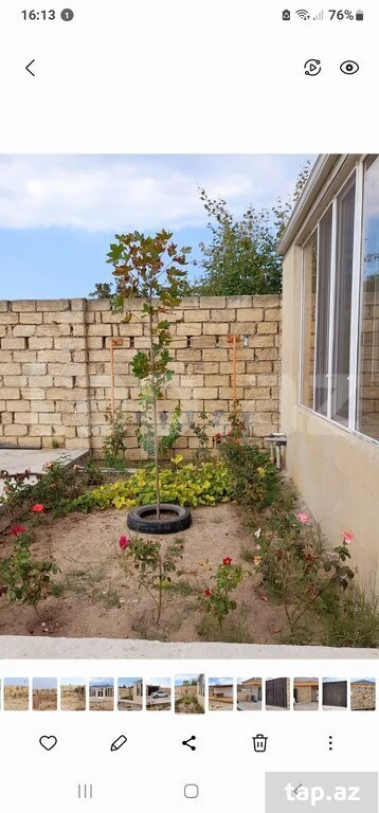 Satılır 1 otaqlı həyət evi