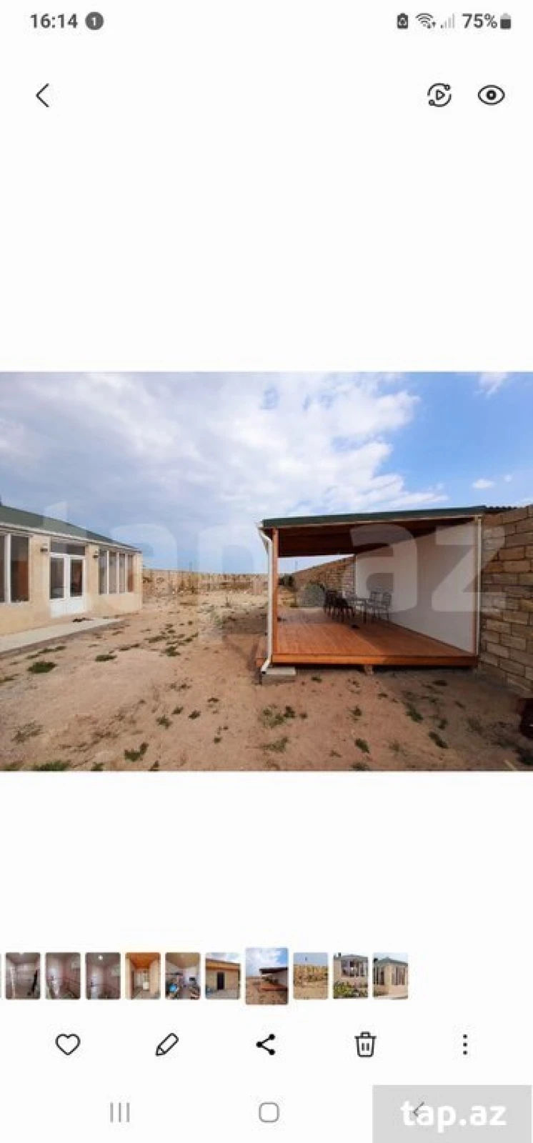 Satılır 1 otaqlı həyət evi