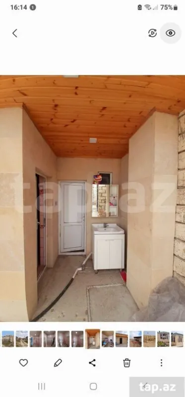 Satılır 1 otaqlı həyət evi