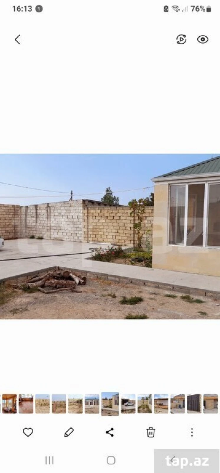 Satılır 1 otaqlı həyət evi