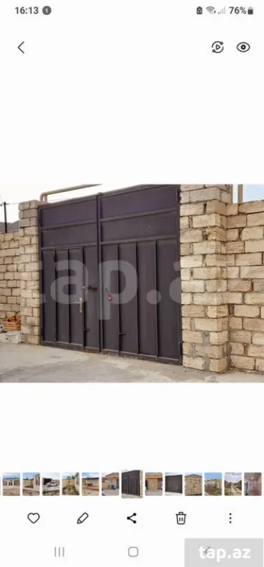 Satılır 1 otaqlı həyət evi