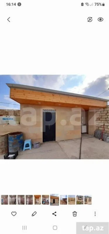 Satılır 1 otaqlı həyət evi