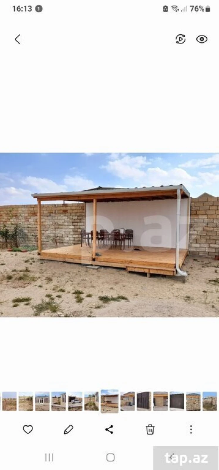 Satılır 1 otaqlı həyət evi