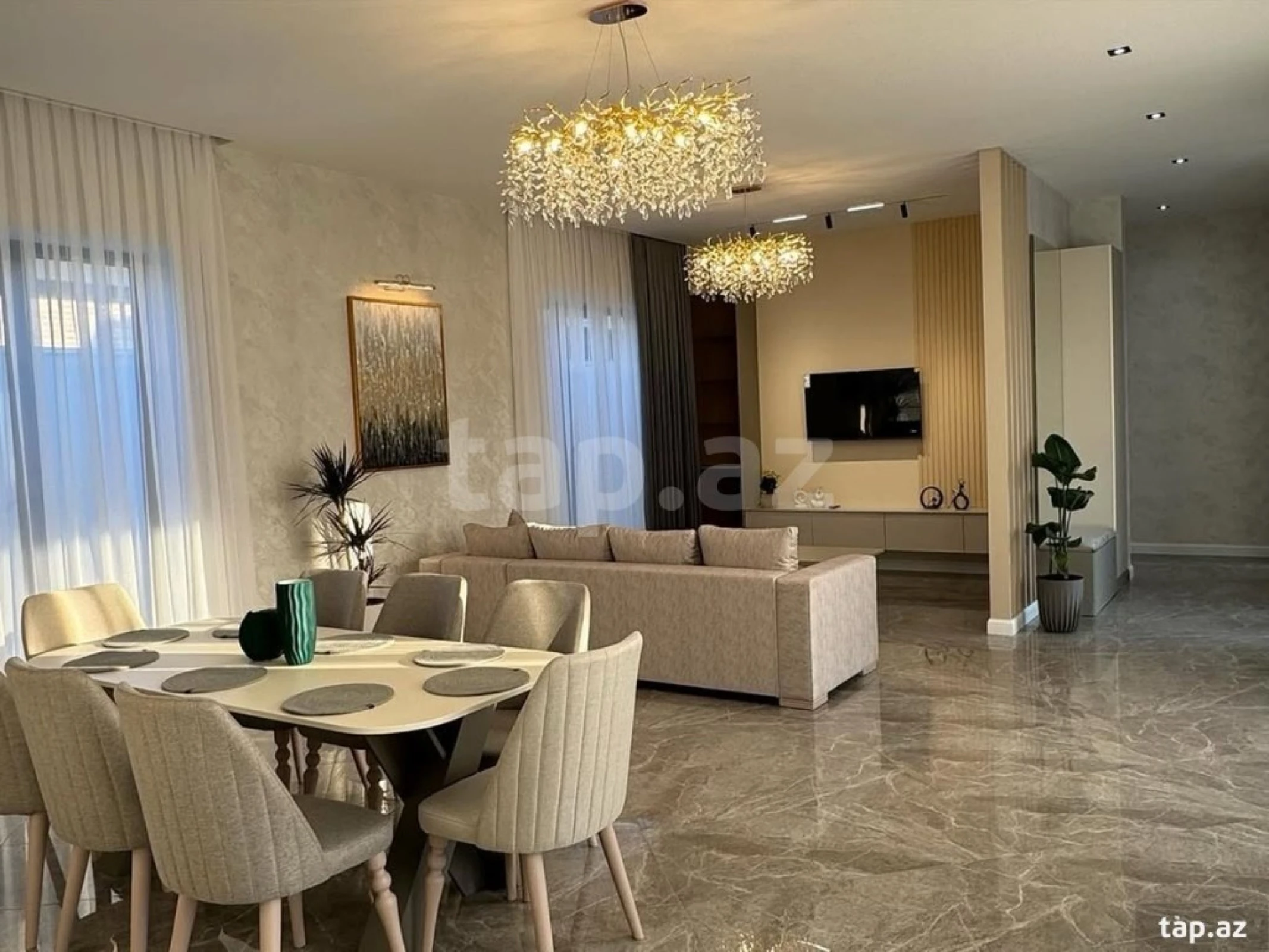 Kirayə verilir 4 otaqlı həyət evi