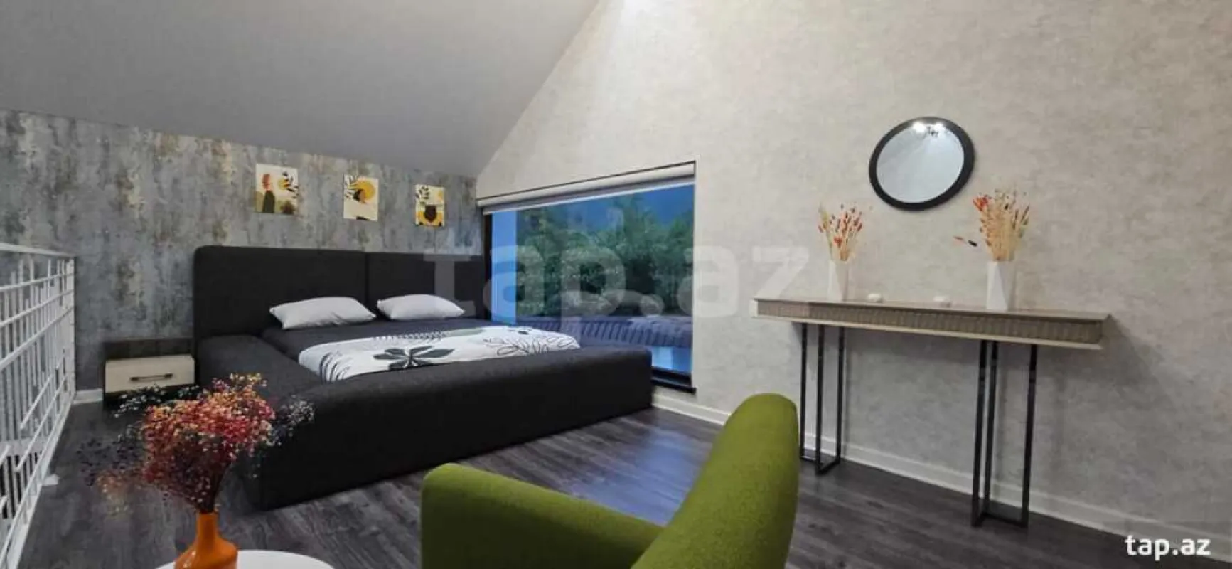 Kirayə verilir 3 otaqlı həyət evi