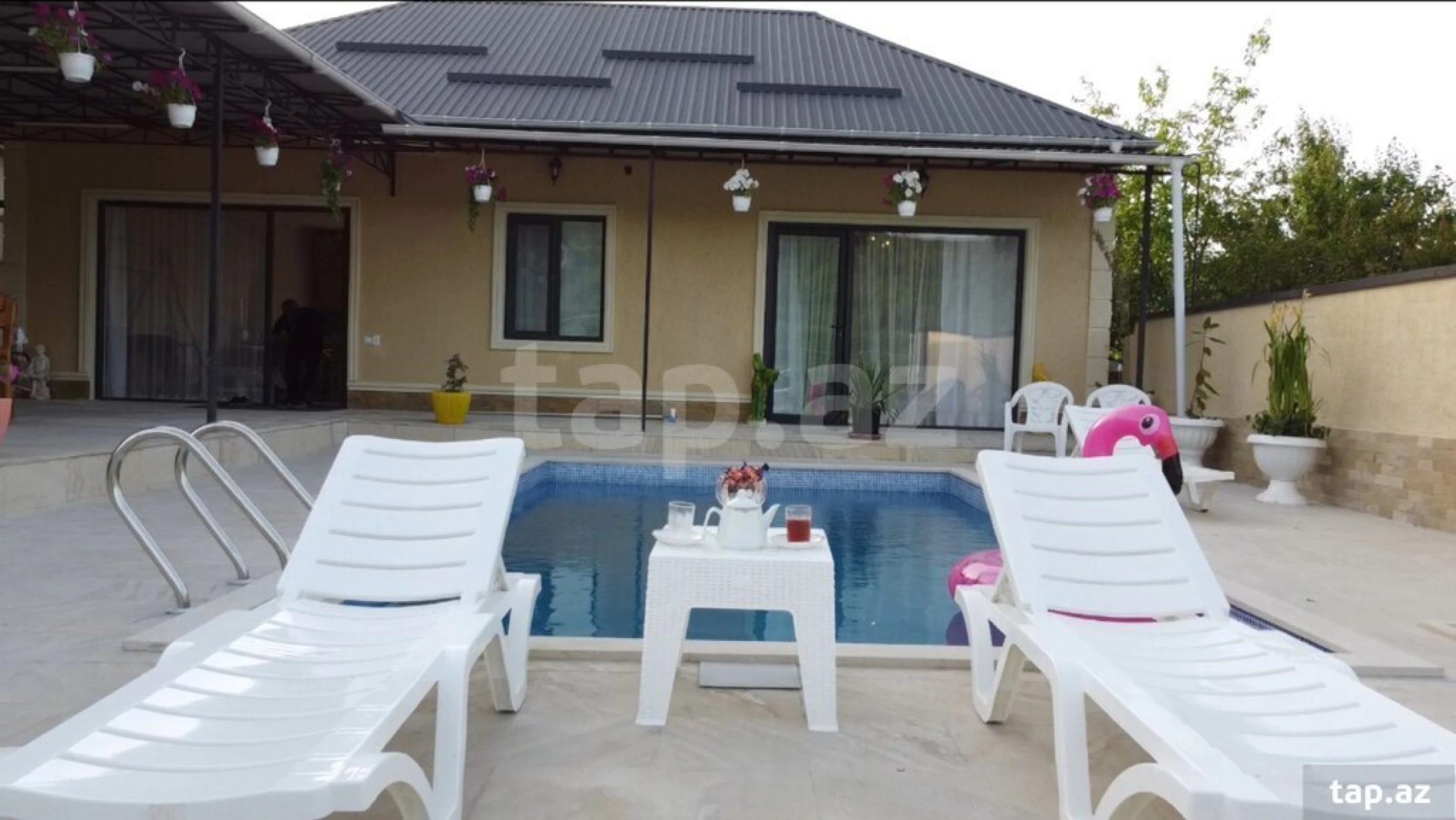 Kirayə verilir 4 otaqlı həyət evi