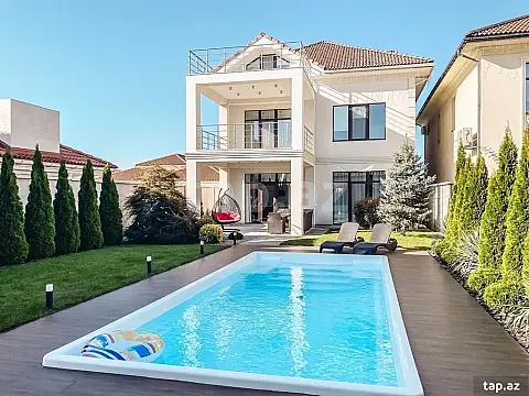 Kirayə verilir 6 otaqlı həyət evi — Bakı, Bilgəh 6 otaq